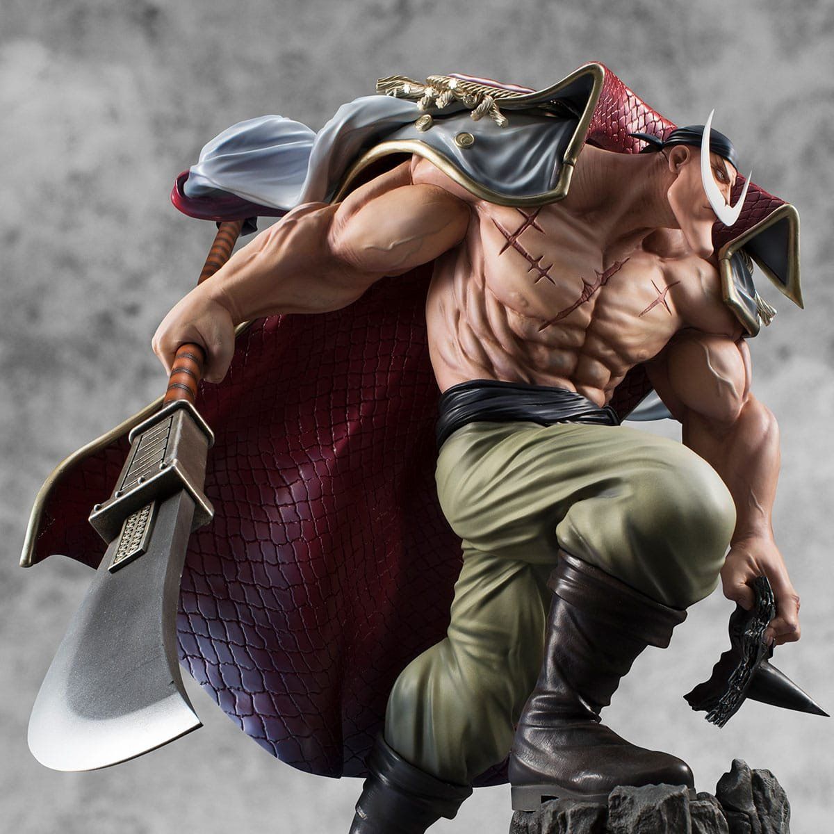 Statuette: One Piece P.O.P. NEO-Maximum White Beard Edward Newgate 30cm – Nuovo e nell'imballaggio originale da St-Imier venduto da ATTAKSHOP 2