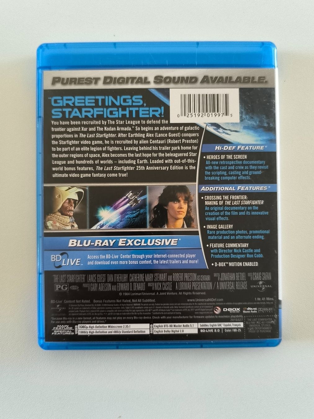 Tutti i DVDs: Blu-ray / The Last Starfighter – Usato da Muttenz venduto da hak_dsk9 1
