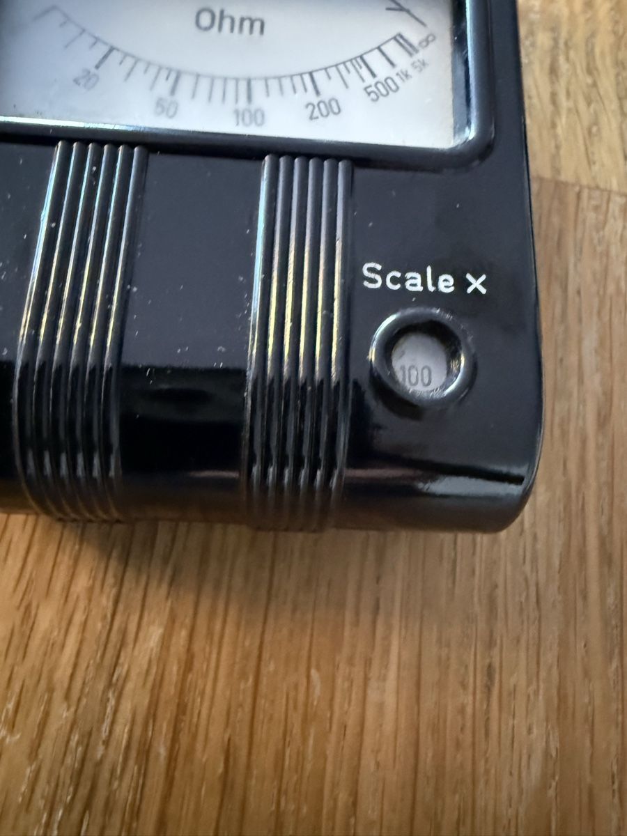 Mesurer: TRIOHM Ohmmeter analog Messgerät – D'occasion à Goldach par Messerguru 2
