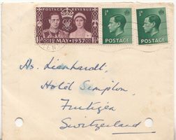 Grossbritannien Coronation King George Vl.