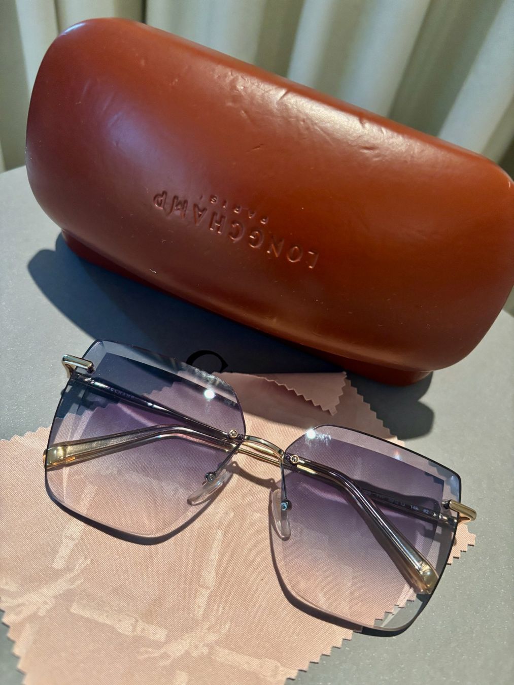 Longchamp Lunettes & Verres: Original LONGCHAMP Sonnenbrille Gradient Lens  🕶️ – D'occasion à Birmensdorf ZH par CAS-ZRH 6