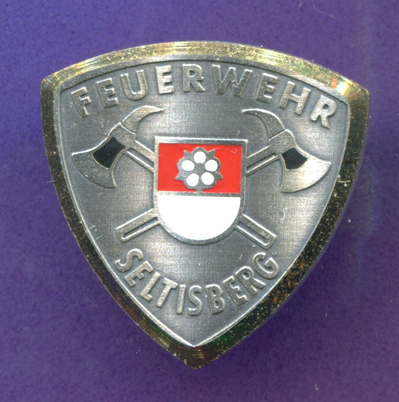 Placchette & Badge: Feuerwehr  SELTISBERG – Usato da Winterthur venduto da Sammleroase