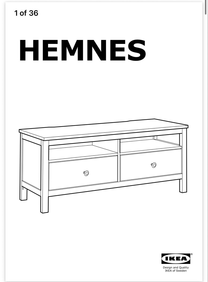Ikea Mobili TV: IKEA HEMNES tv bench – Usato da Gontenschwil venduto da Ania1809 1