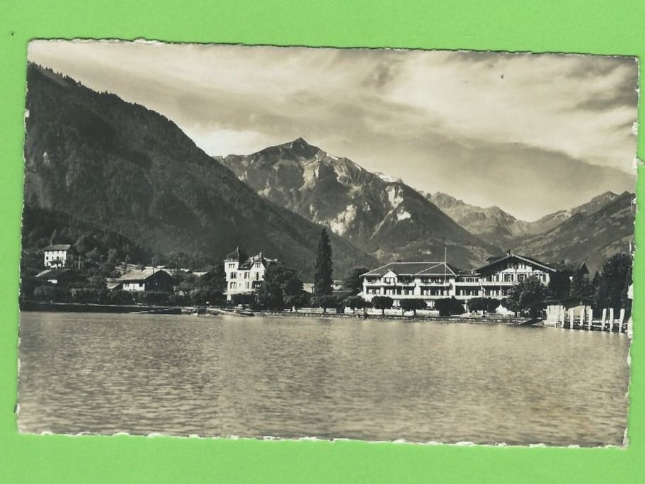 Cartoline postali: Böningen am Brienzersee mit Sulegg – Usato da Zürich venduto da t24_de