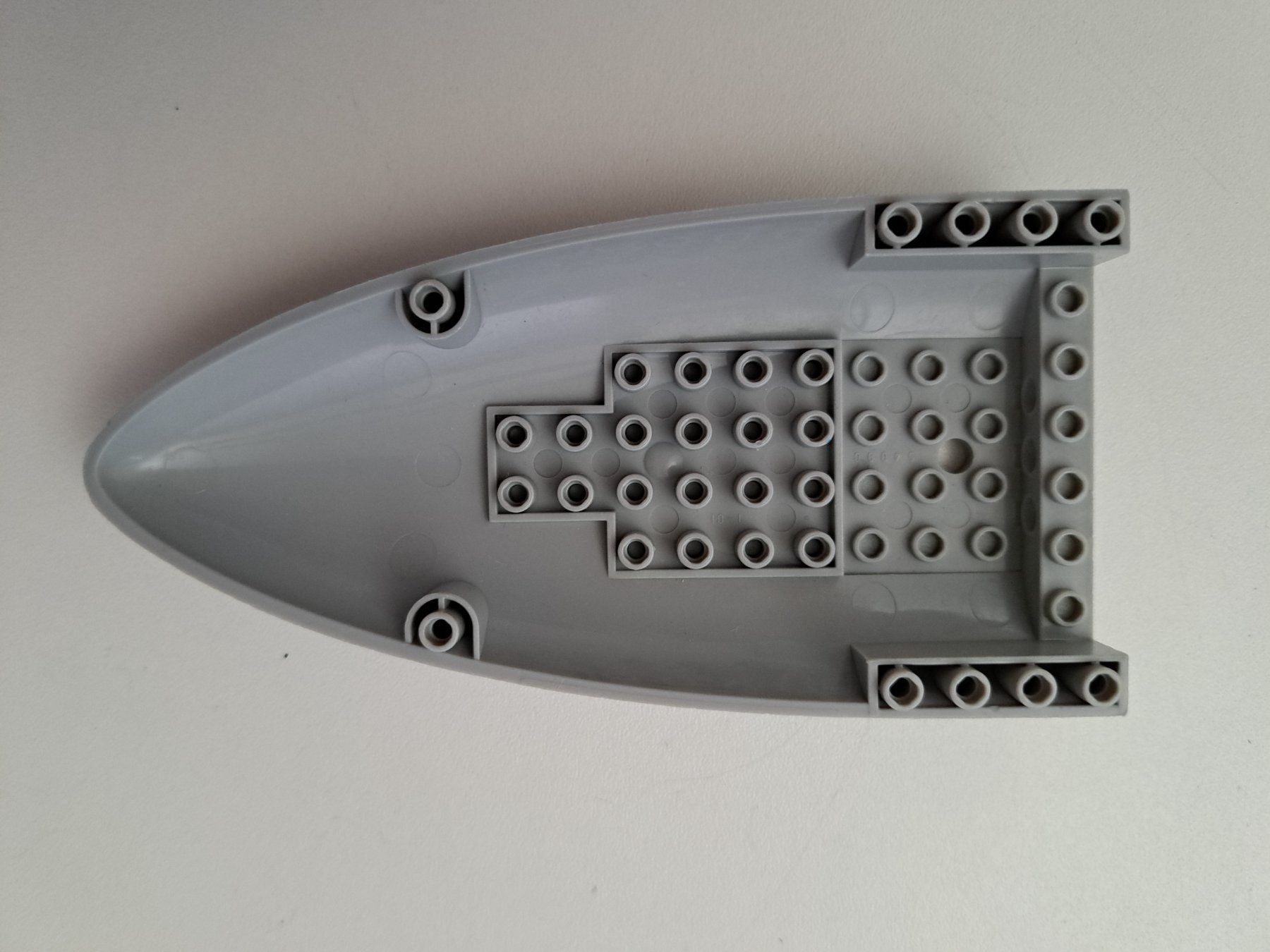 Lego Giocattoli: Lego Flugzeugrumpf Hellgrau – Usato da Langendorf venduto da thesi246