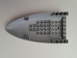 Lego Flugzeugrumpf Hellgrau