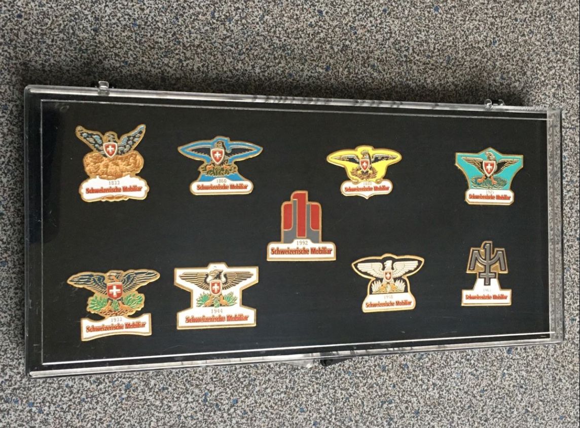 Plaketten & Abzeichen: PIN - Set „Schweizerische Mobiliar“ – Gebraucht aus Wangen b. Olten von Finolino28 7