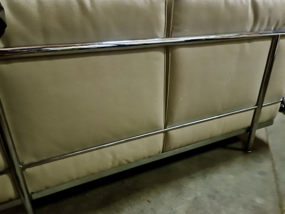 Le Corbusier Divani: 2er-Sofa Stoff Le Corbusier – Usato da Bern venduto da sinay01 5