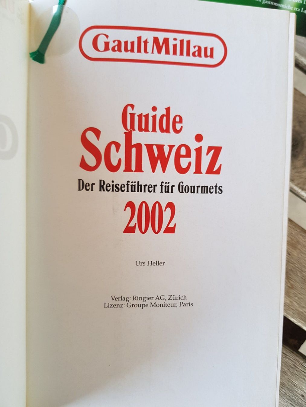 Bücher: Gault Millau Guide Swiss Schweiz 2002 – Gebraucht aus Walterswil BE von Lonitti 3
