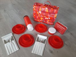 Space Age 60er 70er Vintage Oldtimer Camping Picknick Set