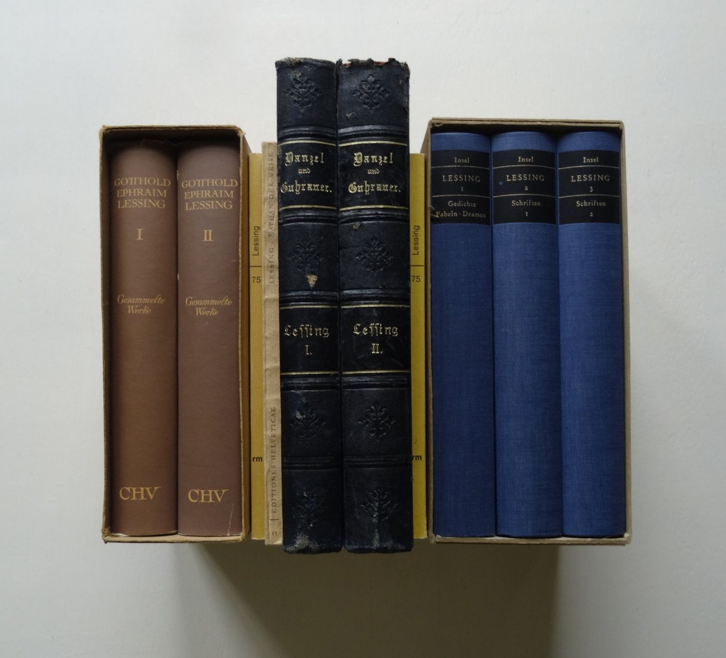 Libri: Gotthold Ephraim Lessing Konvolut – Usato da Zimmerwald venduto da ver_69wh