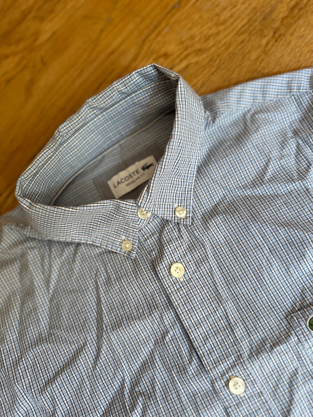 Lacoste Camicie: Lacoste hemd Gr 38 wie neu – Usato da Zürich venduto da Swisspa 1