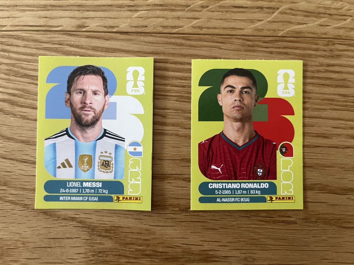 Panini Carte collezionabili: Panini 2026 Ronaldo und Messi – Nuovo (secondo la descrizione) da Neuenkirch venduto da asti13 1
