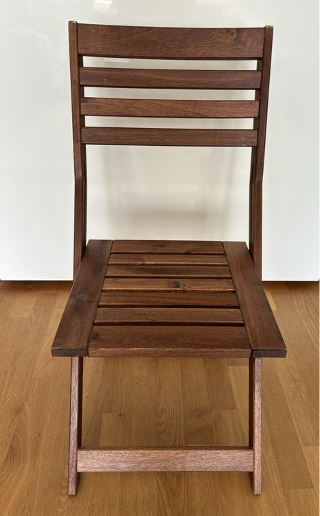 Gartenstuhl (4 Stk.) Holz IKEA NÄMMARÖ Acheter sur Ricardo