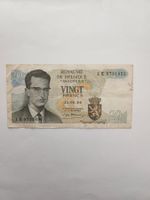 Banknote Belgien 20 Franken 1964