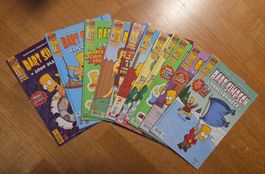Bart Simpson Comics Sammlung Nr 1-5, 8-11, 16 guter Zustand