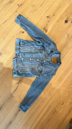 LEVI'S Jeansjacke Damen Grösse S Top Zustand