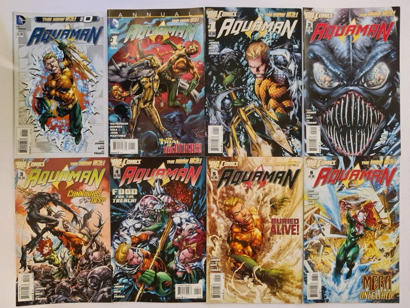 Fumetti: Aquaman Comic Hefte 1- 31 + 0 und Annual, DC Comics – Usato da Aesch BL venduto da pri_fp8t 1