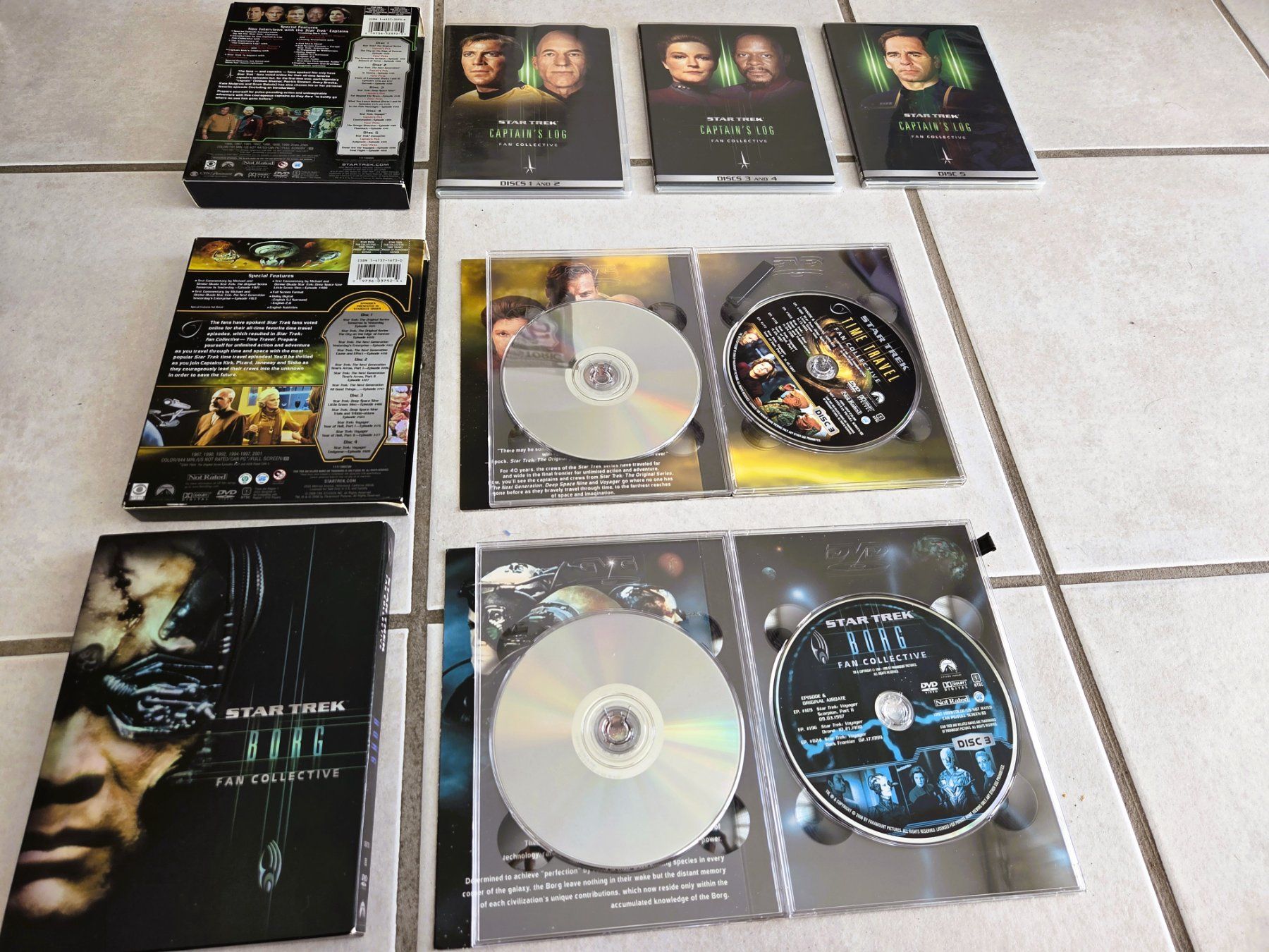 Tutti i DVDs: STAR TREK - DVD - SAMMLUNG – Usato da Brüttisellen venduto da Nighttrain 4