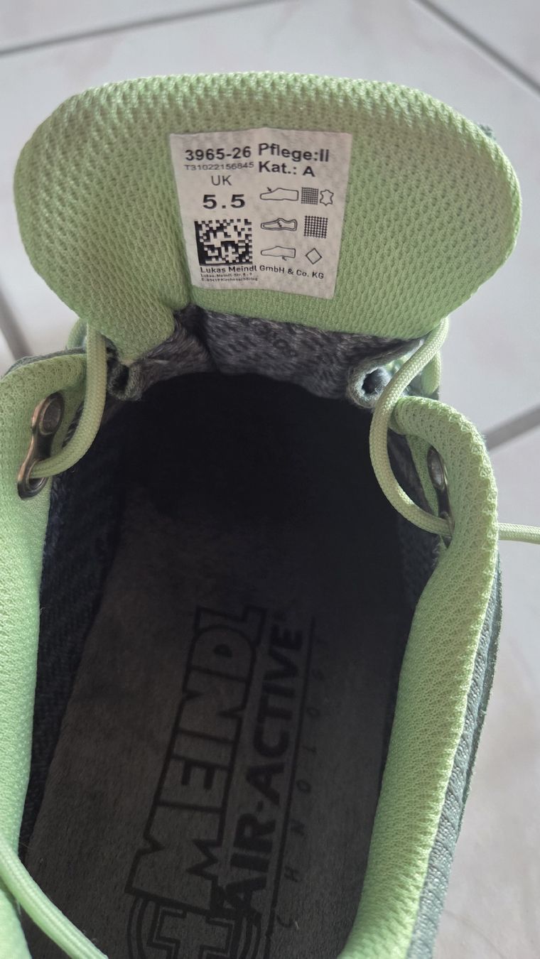 Meindl Scarpe da donna: Meindl Wanderschuhe Damen Grösse 5.5 grün  – Usato da Altdorf UR venduto da izlu 3