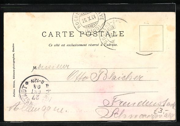 Cartoline postali: Caux, Station de Caux en hiver, Bergbahn – Usato da Berlin venduto da bartko-reher 1