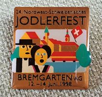 D376 - Pin Jodlerfest Bremgarten AG 1998
