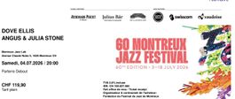 1 Ticket Angus and Julia Stone Montreux Jazz Festival