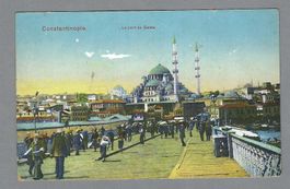 COSTANTINOPLE, PONT DE GALATA, *