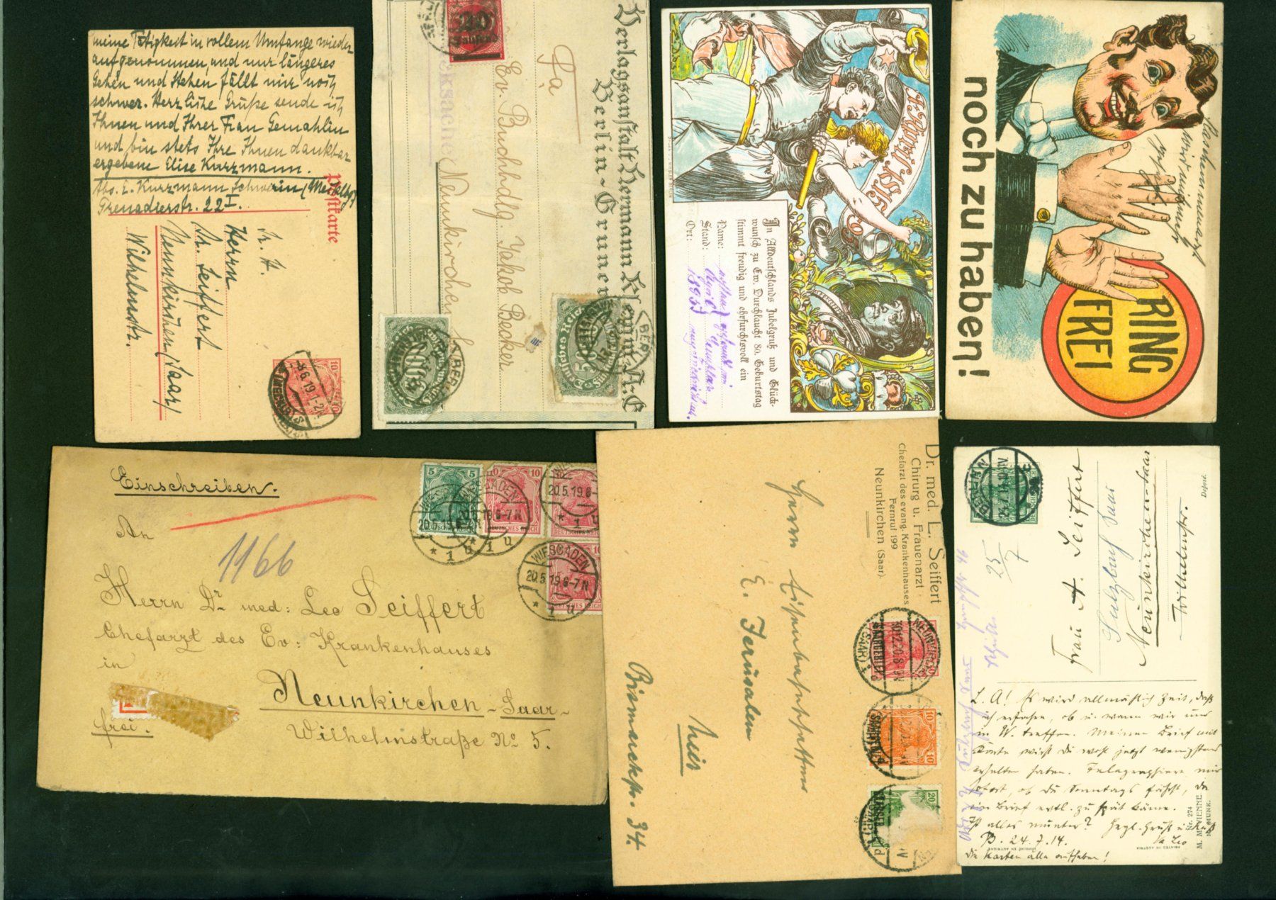 Tous les timbres: DR Briefe und Karten diverse (F643) – D'occasion à Seuzach par Harri19