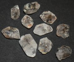 Edelstein Set L-8190 – 10 Herkimer Diamant 37.30 Karat