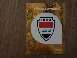 Panini Sticker IRQ 1, Irak WM 2026
