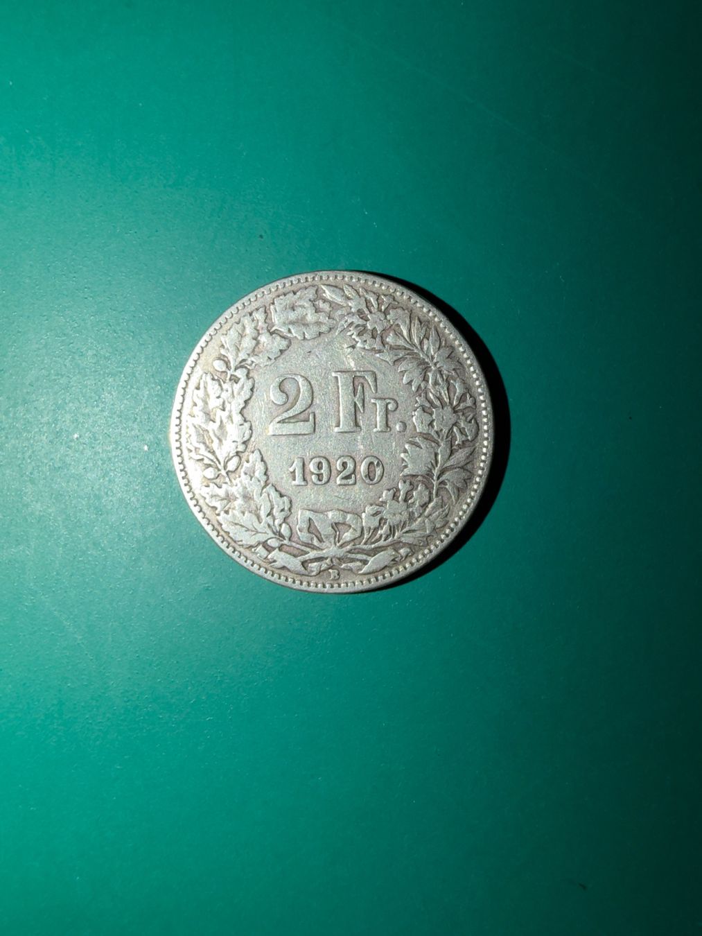Tutti le monete: Fr. 2.-- Silbermünze 1920 – Usato da Wettswil venduto da AmlaB