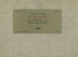 Manuel De Falla Le Tricorne 1963 Consuelo Rubio Vinyl LP 33T