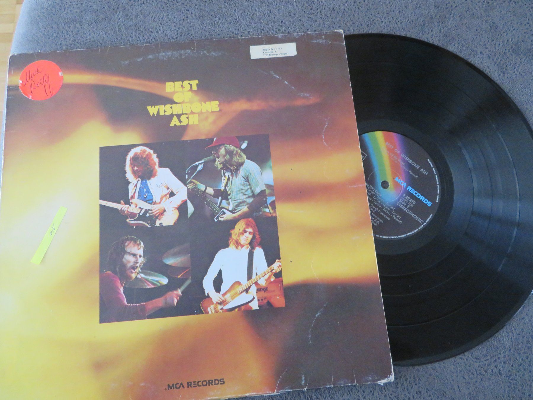 Dischi in vinile: WISHBONE ASH BEST OF – Usato da Zürich venduto da max_cp5f