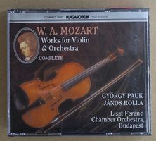 Mozart/Pauk/Rolla – Works for Violin & Orchestra (3 CDs) F21
