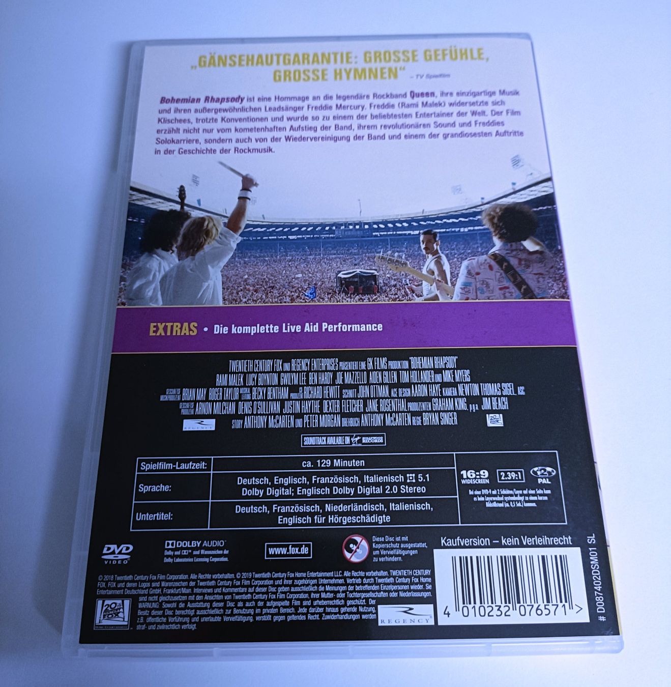 Alle DVDs: Bohemian Rhapsody – Gebraucht aus Köniz von Movieportal007 1