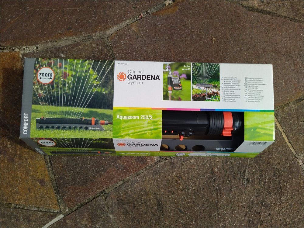 Gardena Regner Comfort Aquazoom 250/2 | Kaufen auf Ricardo