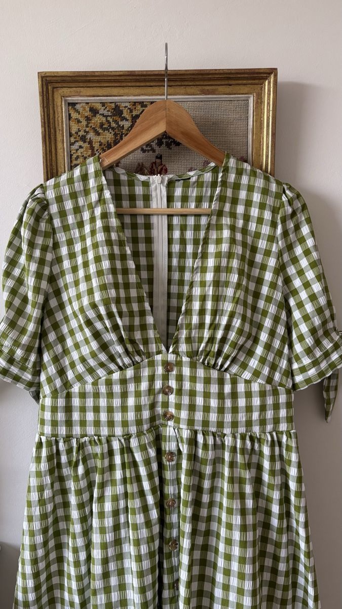Vestiti: Leichtes Vichy-Kleid Gr. L – Usato da Zürich venduto da lindalaura 1