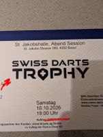 6x Tickets für Basel Dart Trophy (Tisch) Sektor E1