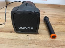 Mobiler Lautsprecher mit Mikrofon von Vonyx
