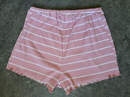 Kurze Ripp-Jersey-Hose Gr. 38