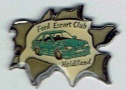 Ford Placchette & Badge: Ford Escort Club Heidiland – Usato da Hinterkappelen venduto da Schampus