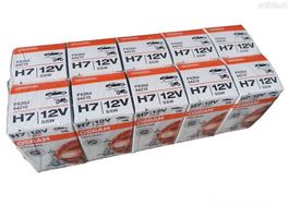 10x Ampoules H7 12V OSRAM Original Autos Motos Bus Scooter