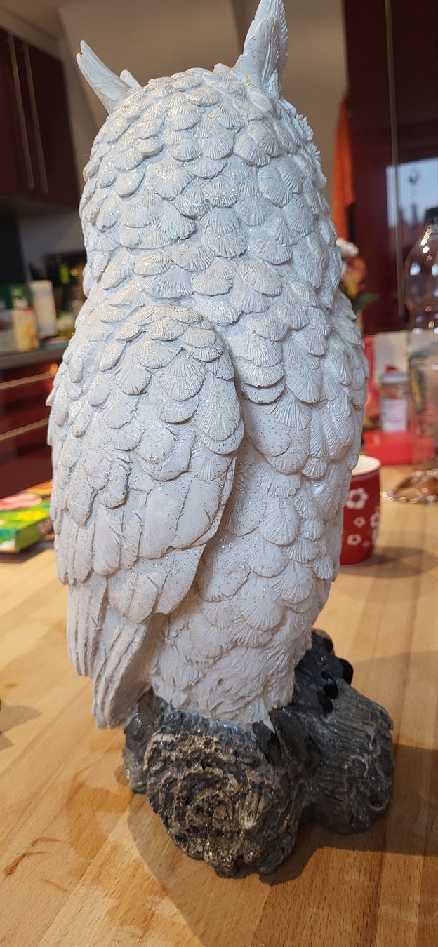 Figuren: Wintereule Deko – Gebraucht aus Schweizersholz von fuchs06 2