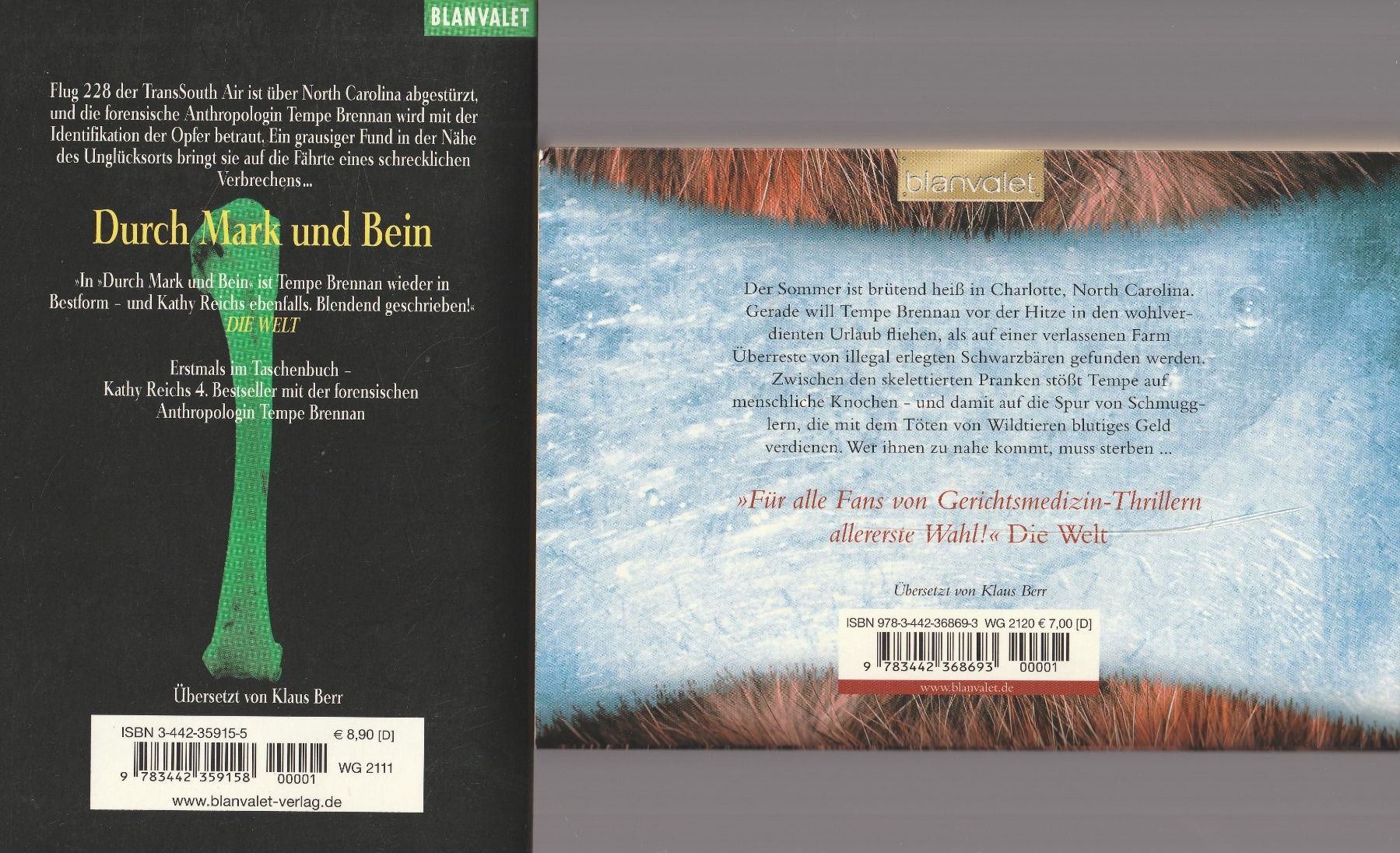 Libri: 12 x Kathy Reichs - Bones, die Knochenjägerin – Usato da Luzern venduto da Baumhuepfer01 3