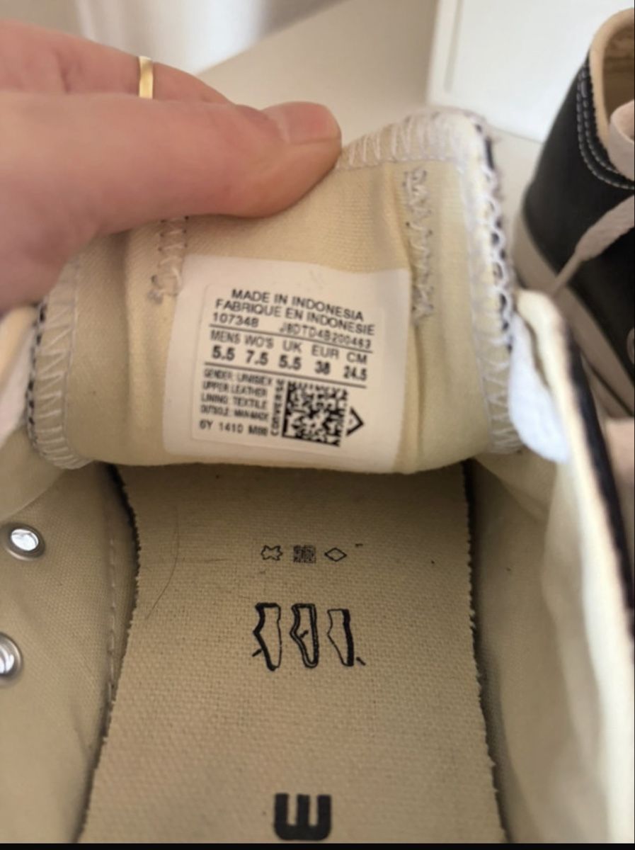 Converse Scarpe da uomo: Converse Chucks Leder 38 – Usato da Basel venduto da Brunner.T 4