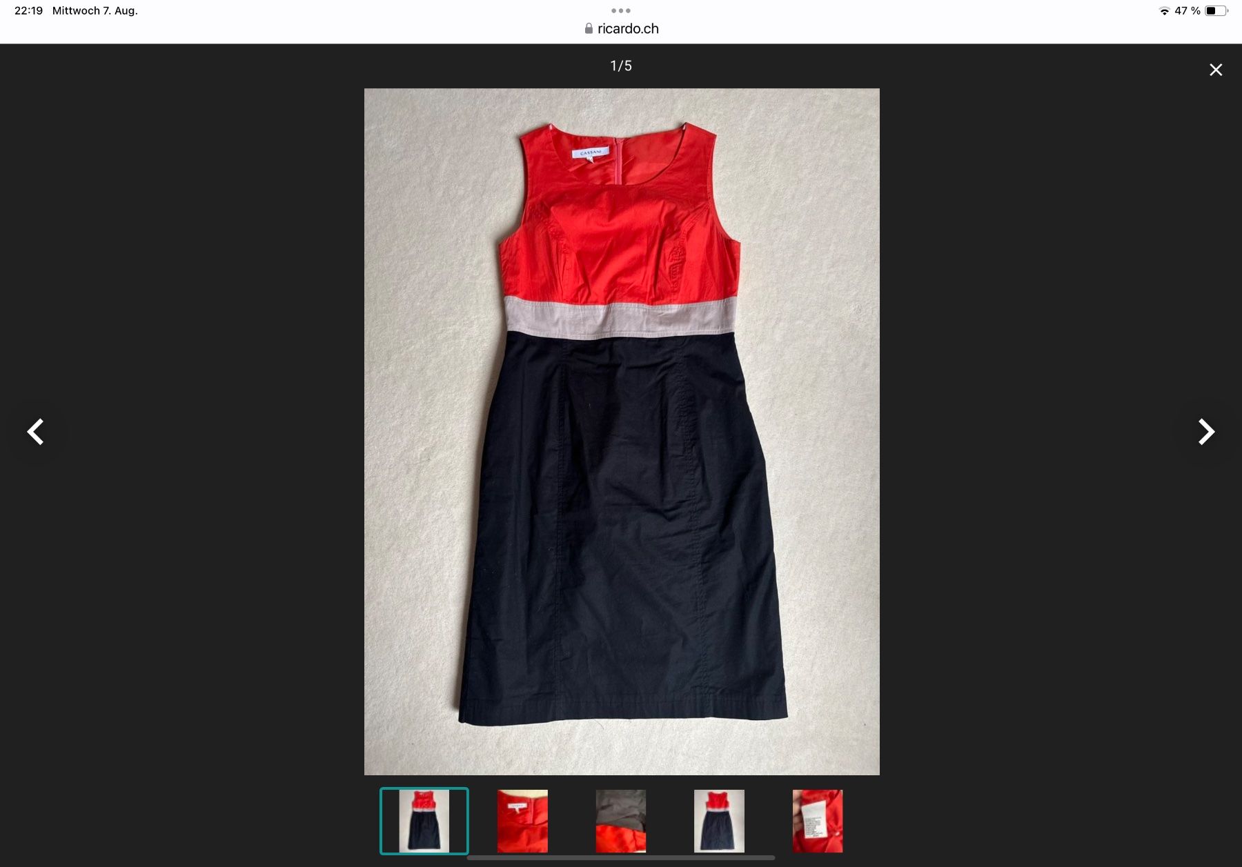Kleider: Sommerkleid gr 36 – Gebraucht aus Langnau am Albis von Judithsebi