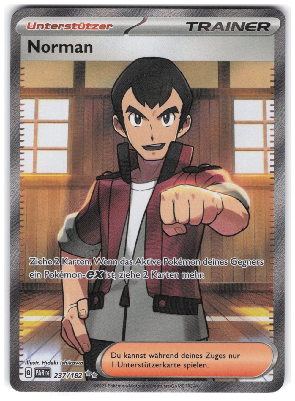 Pokémon Carte collezionabili: Norman / Paradoxrift / PAR 237 – Nuovo (secondo la descrizione) da Arni AG venduto da PokemonCardsStore