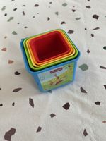 Stapelwürfel, Fisher Price, bunt 
