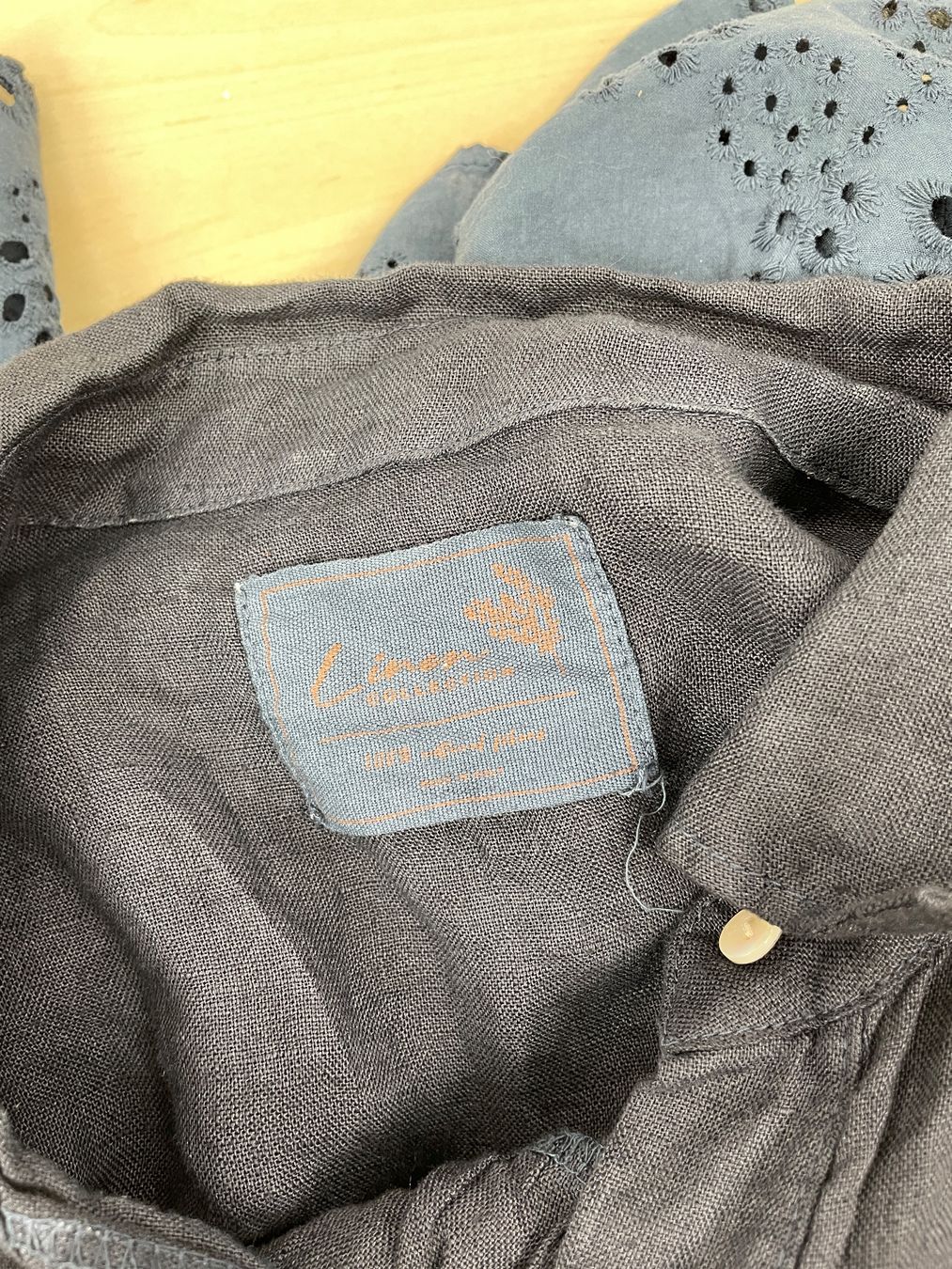 Chemisiers: LINON COLLECTION chemise bleue – D'occasion à Lausanne par PlusValue_Lausanne 3